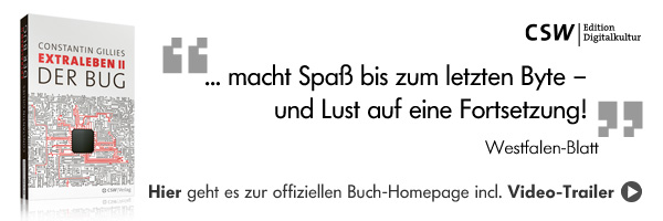 Der Bug - die Fortsetzung des Kultromans Extraleben
