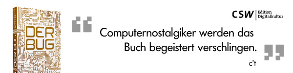 Der Bug - die Fortsetzung des Kultromans Extraleben
